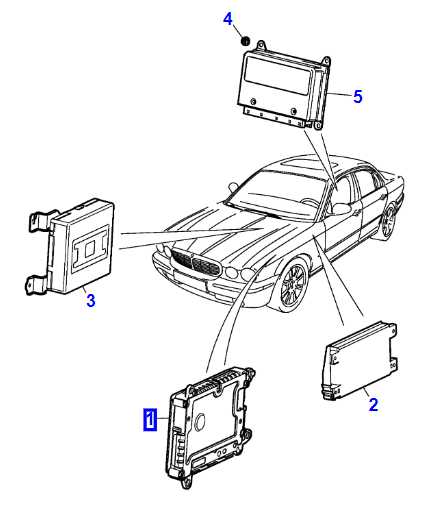 C2C37200 Jaguar XJ (X350) Rear Trunk Body Processor Module (Genuine & New)