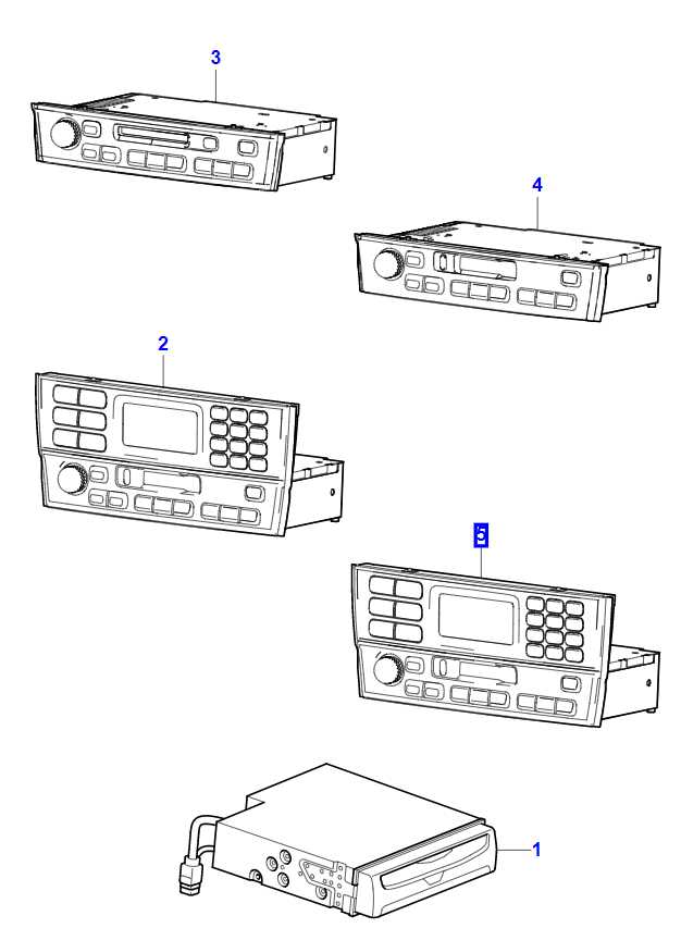 C2C34885 Jaguar XJ X350 Radio Player (Genuine and New)