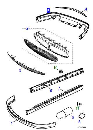 C2S42589XXX Jaguar X-Type Rear Valance Bodykit (Genuine & New)