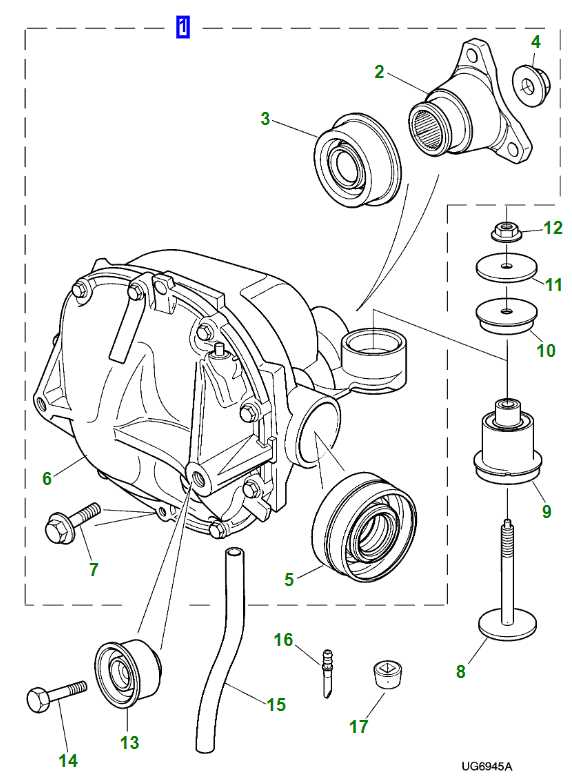 XR81871N Jaguar S-Type Differential Unit (Genuine and New)