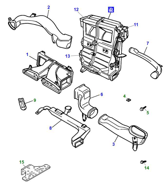 XR857635 Jaguar S-Type A/C Chamber with Motor (Genuine & New)