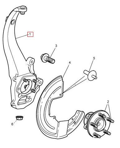 C2C25788 Jaguar S-Type & XJ (X350) Front Right Hand Vertical Link (Genuine and New)