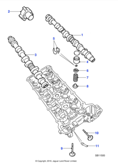 NCA2543AB XK8/XJ Jaguar Tappet (Genuine & New)