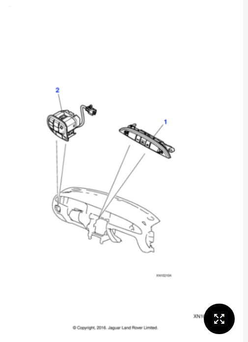C2C23780 - Jaguar Switchpack (Genuine & New)