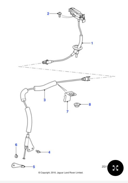 C2D2026 - Jaguar Cable (Genuine & New)