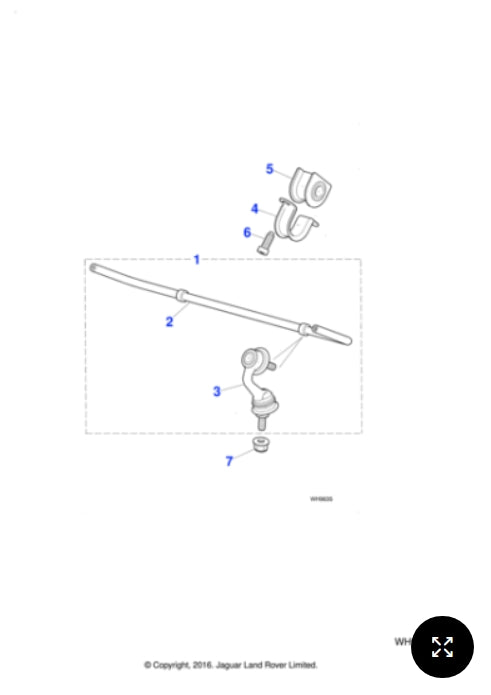 C2S18106 - Jaguar X-Type Fixing clamp (Genuine & New)