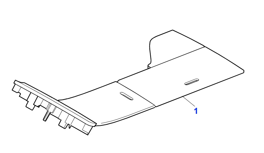 C2Z2353 - Jaguar XF Centre console veneer kit (Genuine & New)