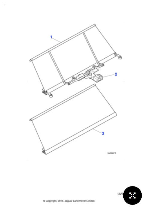 XR834890 - Jaguar Electronic control module (Genuine & New)