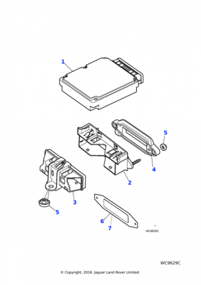 C2S30255 Jaguar X-Type Engine Control Module (2.5 Litre)